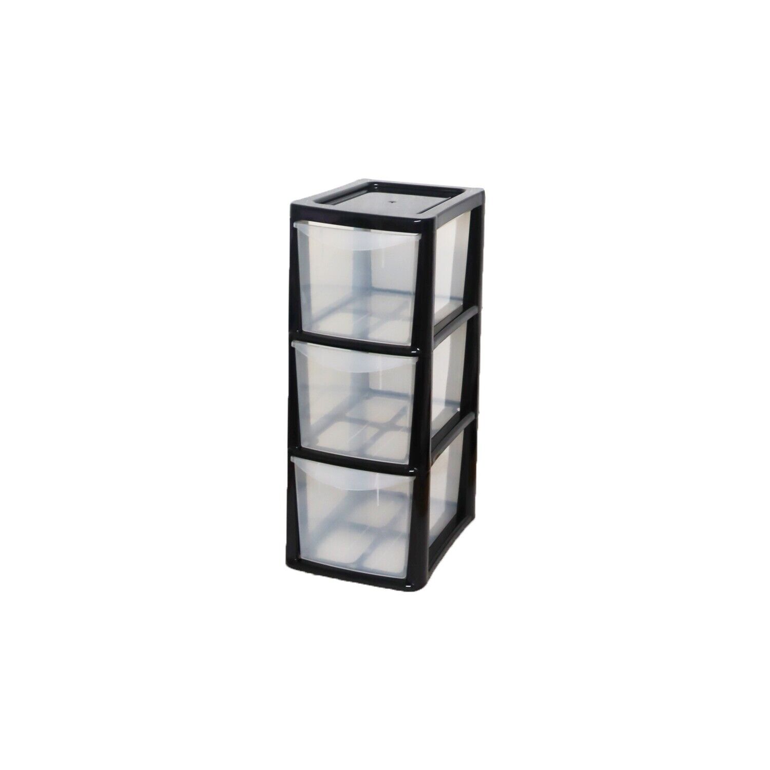 3 Drawer Medium Tower Storage Unit Homes Kitchen Schools Offices Plastic Drawer